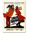 Cause toujours, tu m'intéresses - 47" x 63" - French Poster