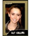 Lily Collins - PopCardz - Carte spéciale