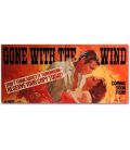 Gone With the Wind - 32" x 15" - Vintage American Video Poster