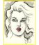 Marilyn Monroe - Trading Card - Sketch A by Connie Persampieri