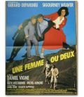 Une femme ou deux - 16" x 21" - Vintage Original French Movie Poster
