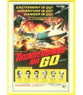 Thunderbirds are Go﻿ - Postcard