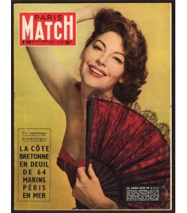 Paris Match Magazine N°299 - December 18, 1954 with Ava Gardner