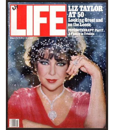 Life - Mars 1982 - Magazine américain avec Elizabeth Taylor