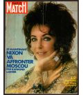 Paris Match N°1192 - 11 mars 1972 - Magazine français avec Elizabeth Taylor