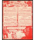 Les Joyeuses femmes de Vienne - Ancienne feuille de musique