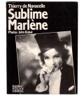Marlène Dietrich - Sublime Marlène - Livre en français