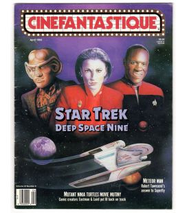 Cinefantastique Magazine - April 1993 - US Magazine with Star Trek Deep Space Nine