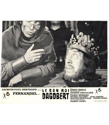 Le bon roi Dagobert - Vintage Photo 10" x 8" with Fernandel