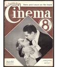 Le Courrier du Cinema magazine - August 1937 with Jacqueline Francel