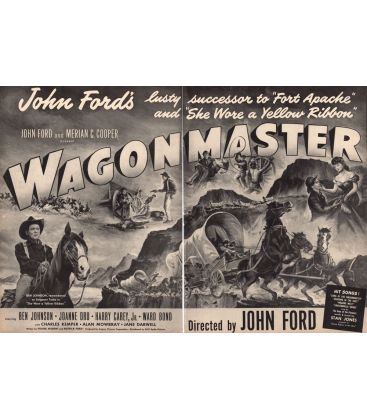 Wagon Master - Vintage Original Advertisement