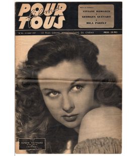 Films pour tous N°70 - 12 août 1947 - Journal français avec Susan Hayward