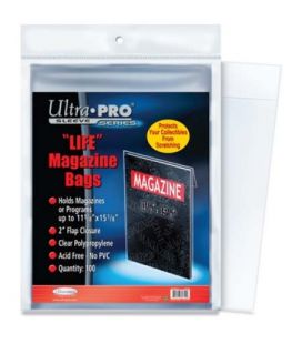 Life magazine size bags - Pack of 100
