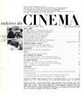 Cahiers du cinéma N°197 - Janvier 1968 - Magazine français avec Jerry Lewis