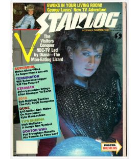 Starlog N°89 - Décembre 1984 - Ancien magazine américain avec Jane Badler