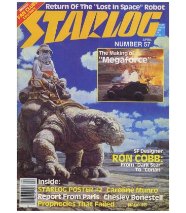 Starlog N°57 - Avril 1982 - Ancien magazine américain avec Megaforce