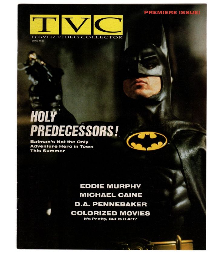 TVC Magazine - June 1989 - US Magazine with Batman - Cinéma Passion
