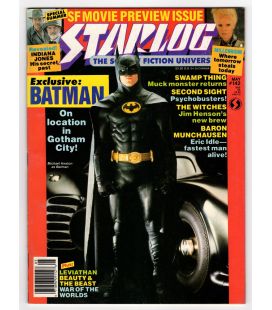Starlog N°142 - Mai 1989 - Magazine américain avec Batman