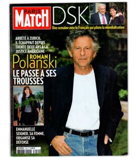 Paris Match N°3150 - 1er octobre 2009 - Magazine français avec Roman Polanski