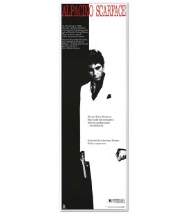 Scarface - 12" x 36" - Affiche américaine