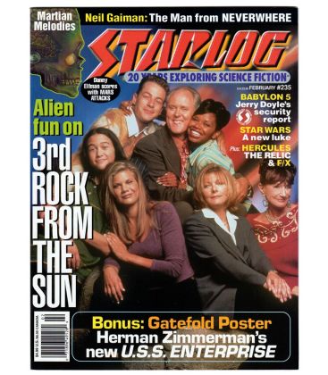 Starlog Magazine N°235 - February 1997 with John Lithgow
