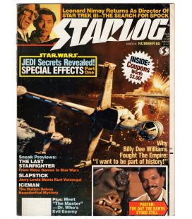 Starlog N°80 - Mars 1984 - Ancien magazine américain avec Star Wars