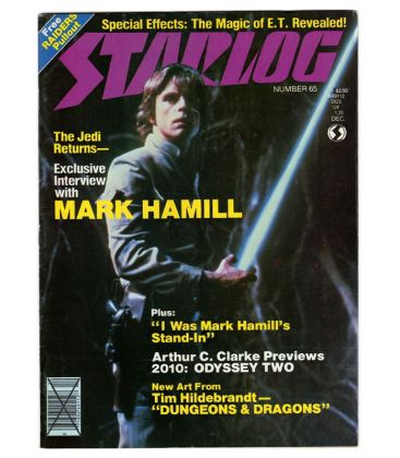 Starlog Magazine N°65 - December 1982 with Star Wars