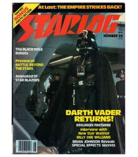 Starlog N°35 - Juin 1980 - Ancien magazine américain avec Darth Vader