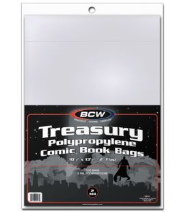 Treasury 10" x 13" bags - BCW - Pack of 100