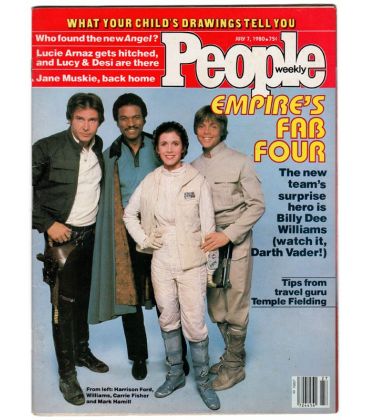 People Weekly - 7 juillet 1980 - Ancien magazine américain avec Star Wars