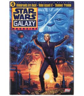 Star Wars Galaxy N°5 - Automne 1995 - Magazine américain avec Luke Skywalker