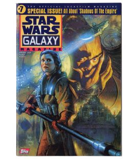 Star Wars Galaxy N°7 - Printemps 1996 - Magazine américain avec la princesse Leia