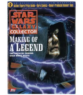 Star Wars Galaxy Collector Magazine N°2 - May 1998 issue with Palpatine