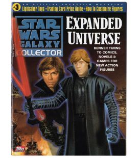 Star Wars Galaxy Collector Magazine N°3 - August 1998 issue with Luke Skywalker