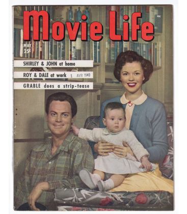 Movie Life Magazine - May 1949 with Shirley Temple