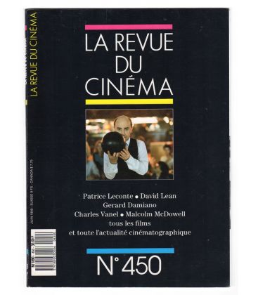 La Revue du cinema Magazine N°450 - June 1989 issue with Michel Blanc