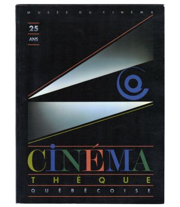 25e anniversaire de la Cinémathèque Québécoise - Livre usagé
