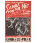 Les Amants de minuit and La Fugue de monsieur Perle - Vintage Sheet Music