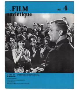 Le film soviétique N°4 - Avril 1971 - Ancien magazine russe avec Youri Gagarine