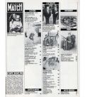 Paris Match N°1692 - 30 octobre 1981 - Ancien magazine français avec Romy Schneider