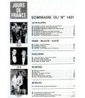 Jours de France Magazine N°1431 - Vintage june 5, 1982 issue with Romy Schneider