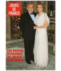 Jours de France N°1372 - 18 avril 1981 - Ancien magazine français avec Grace Kelly