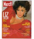 Paris Match N°2018 - 29 janvier 1988 - Magazine français avec Elizabeth Taylor