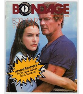 Bondage Magazine N°11 - Vintage 1982 issue with Carole Bouquet and Roger Moore
