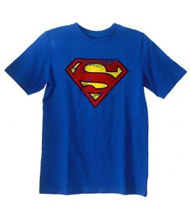 Superman - T-Shirt pour garçon style vintage