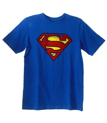 Superman - T-Shirt pour garçon style vintage