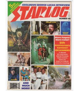 Starlog N°48 - Juillet 1981 - Ancien magazine américain avec Star Wars et Heavy Metal