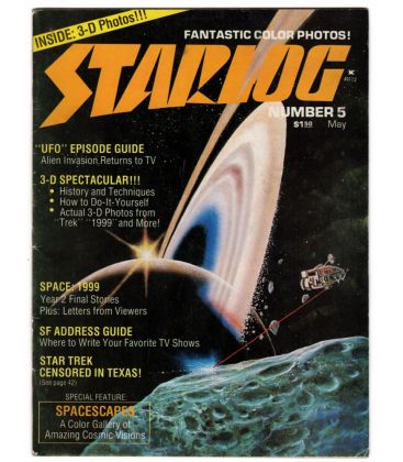 Starlog N°5 - Mai 1977 - Ancien magazine américain sur la science fiction