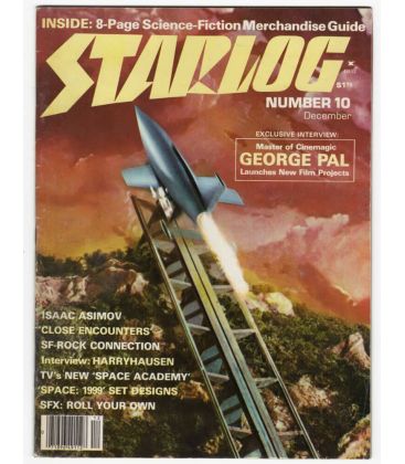 Starlog N°10 - Décembre 1978 - Ancien magazine américain avec Le Choc des mondes