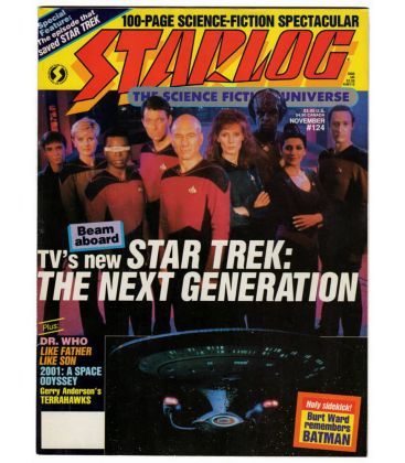Starlog Magazine N°124 - November 1987 issue with Star Trek The Next Generation
